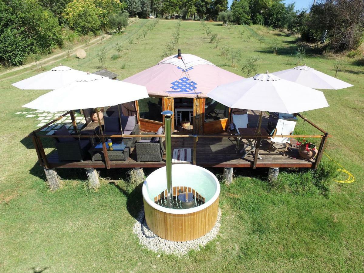 Отель Glamping Abruzzo - The Yurt Catignano Экстерьер фото